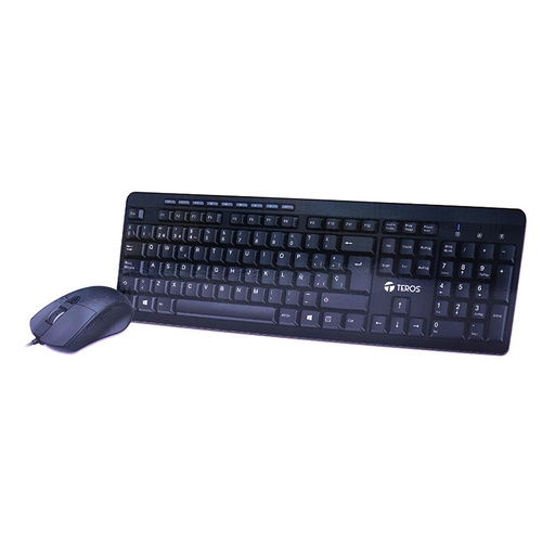 [KBMSTE4060N] Combo Teclado y Mouse Teros TE4060N