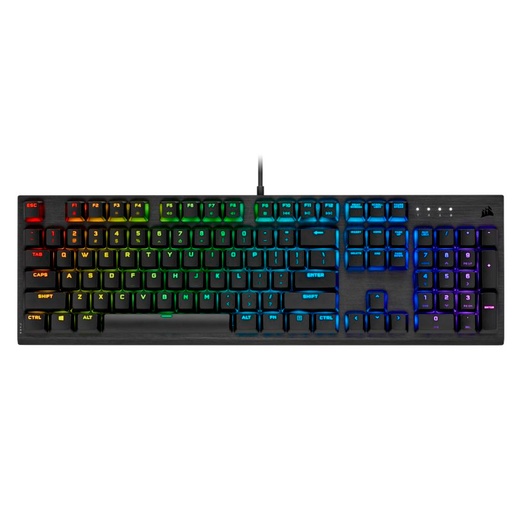 Teclado mecánico CORSAIR K60 RGB PRO LOW PROFILE